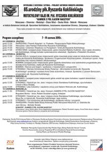 Program urodzin 2015